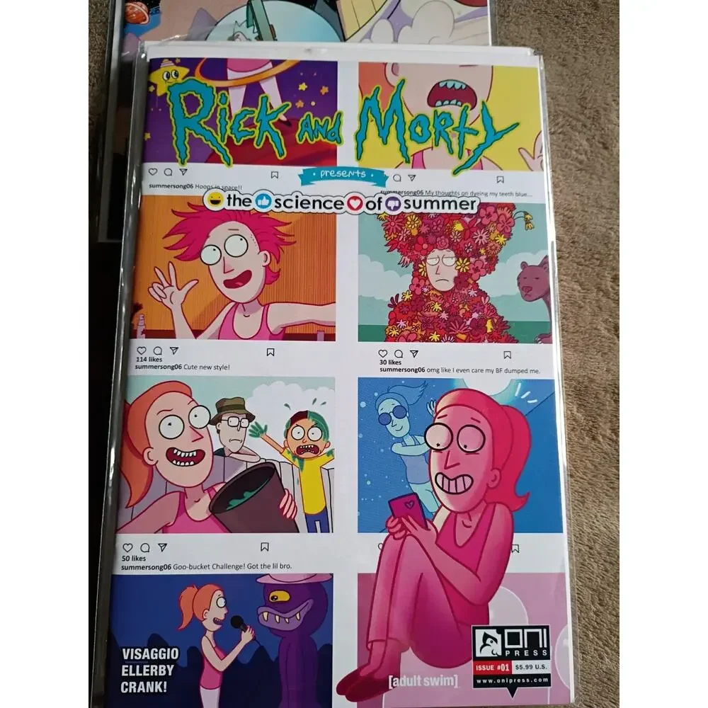 RICK AND MORTY 6 Issue Lot NM Oni Press Comics #1's Variant Random